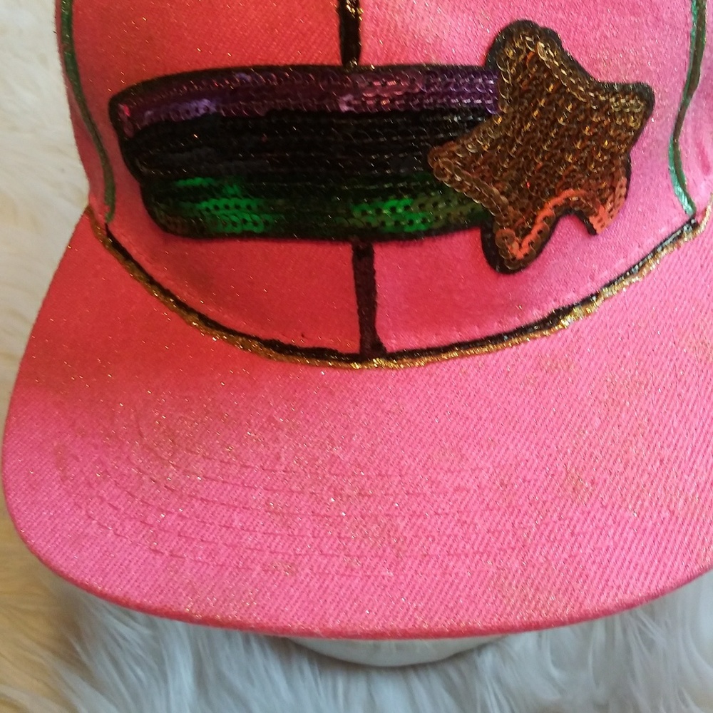 Custom Designed Happy Star Snapback/ New - Picture 2 of 3